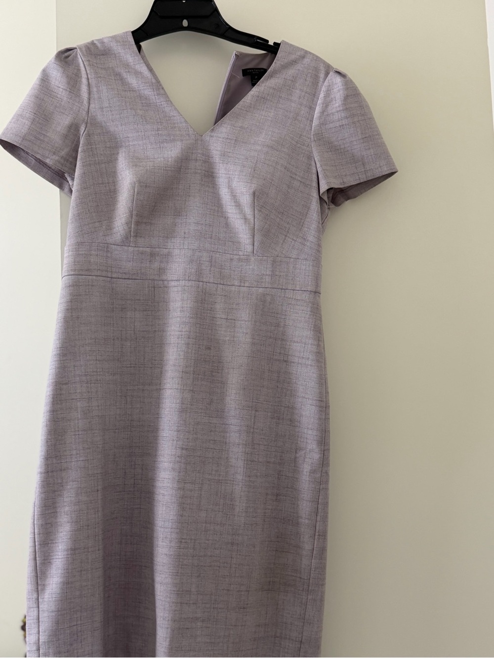 Ann Taylor Lavender Sheath Dress